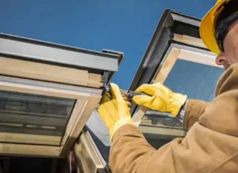 Flat roof section maintained by Axcess Roofing